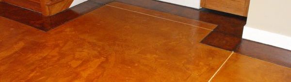 Stained Concete floors in Austin TX